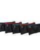 Small Zipper Pouch w/Liner- Upcycled Bike Tube