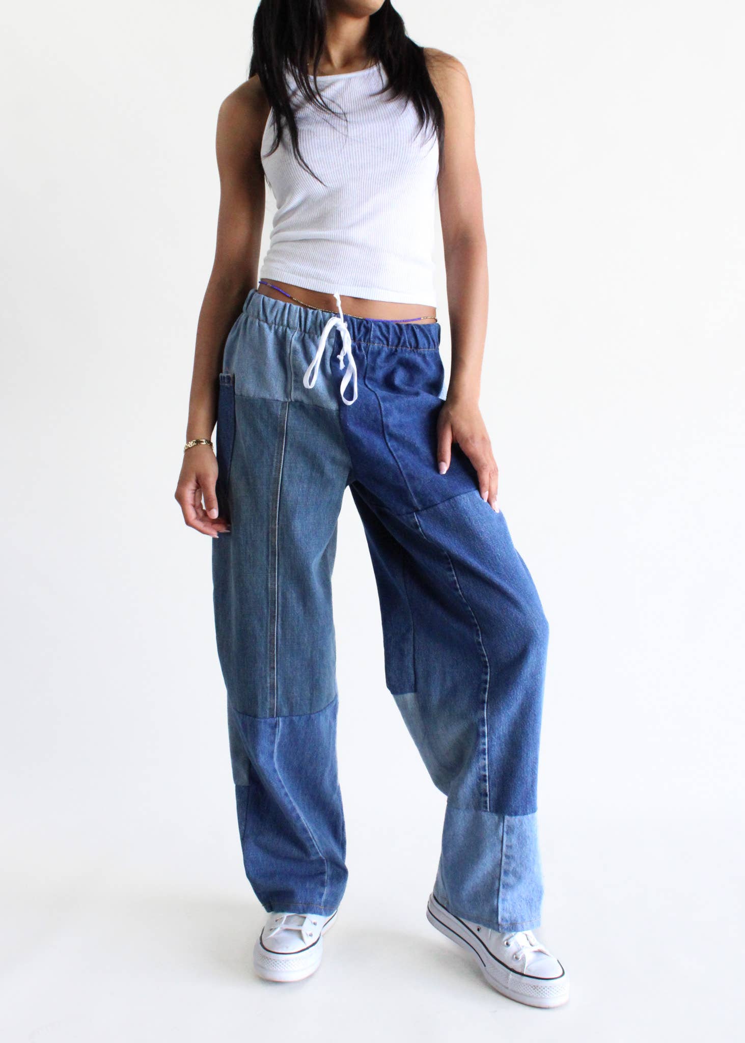 Upcycled Denim Pants