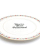 Vintage Upcycled 10.5" Plate - "You've Been Poisoned"