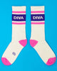 Diva Gym Crew Socks