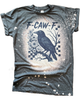 F-CAW-F Raven Checkered Bleached Tee