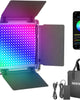 Neewer 660 Pro RGB LED Video Light 50W Panel with Barn Doors and U Bracket