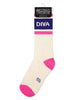 Diva Gym Crew Socks