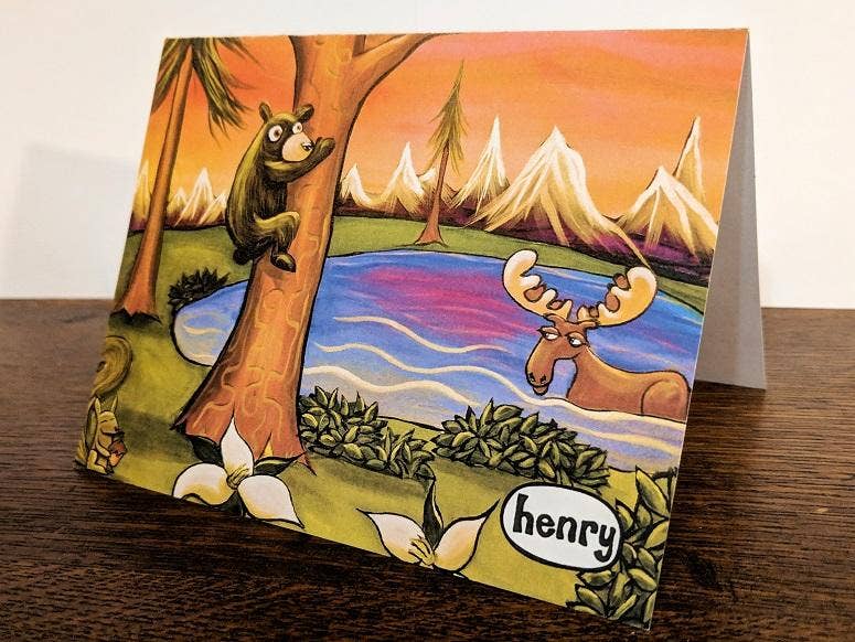 The Great Outdoors Note Card