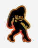 Slay Sasquatch Vinyl Glitter Sticker