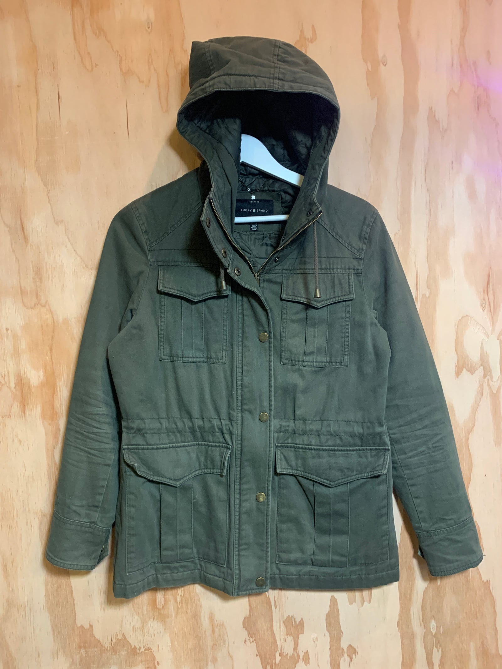 COAT (Olive) - Lucky Brand