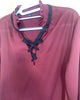 BLOUSE / CAMISOLE (Maroon) - Lynn Ryan