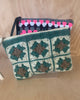 Retro Bloom Wristlet  (Crotchet)