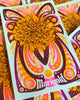 Vertical Marigold - Riso Print (17 x 11)