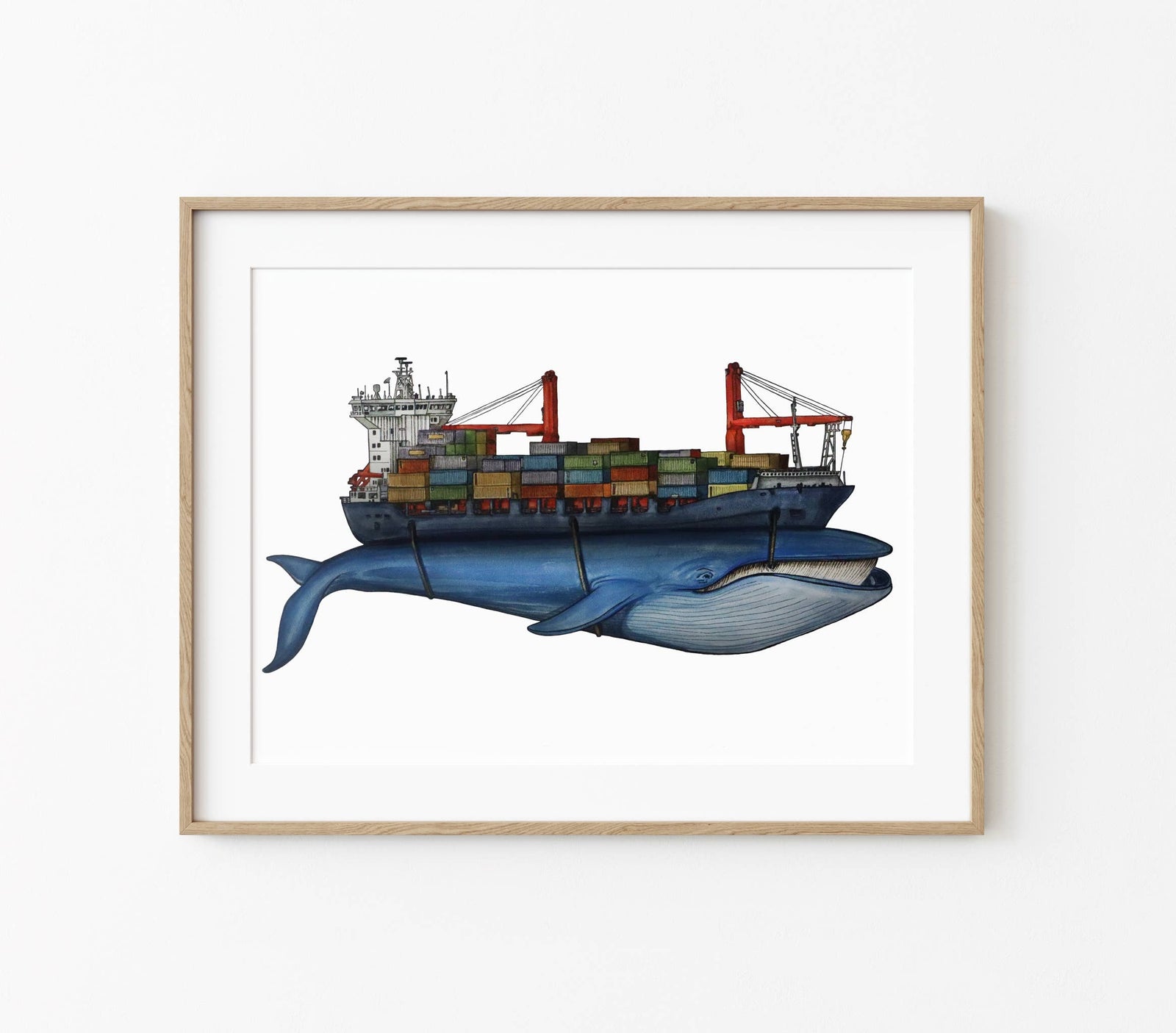 Blue Cargo - Print