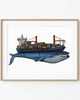Blue Cargo - Print
