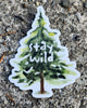 Stay Wild Tree Vinyl Sticker