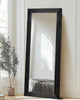 Full-Length Black Framed Floor Mirror (LARGE)
