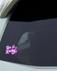 Do It Lady! Glitter Sticker - Funny Viral Meme, Motivational