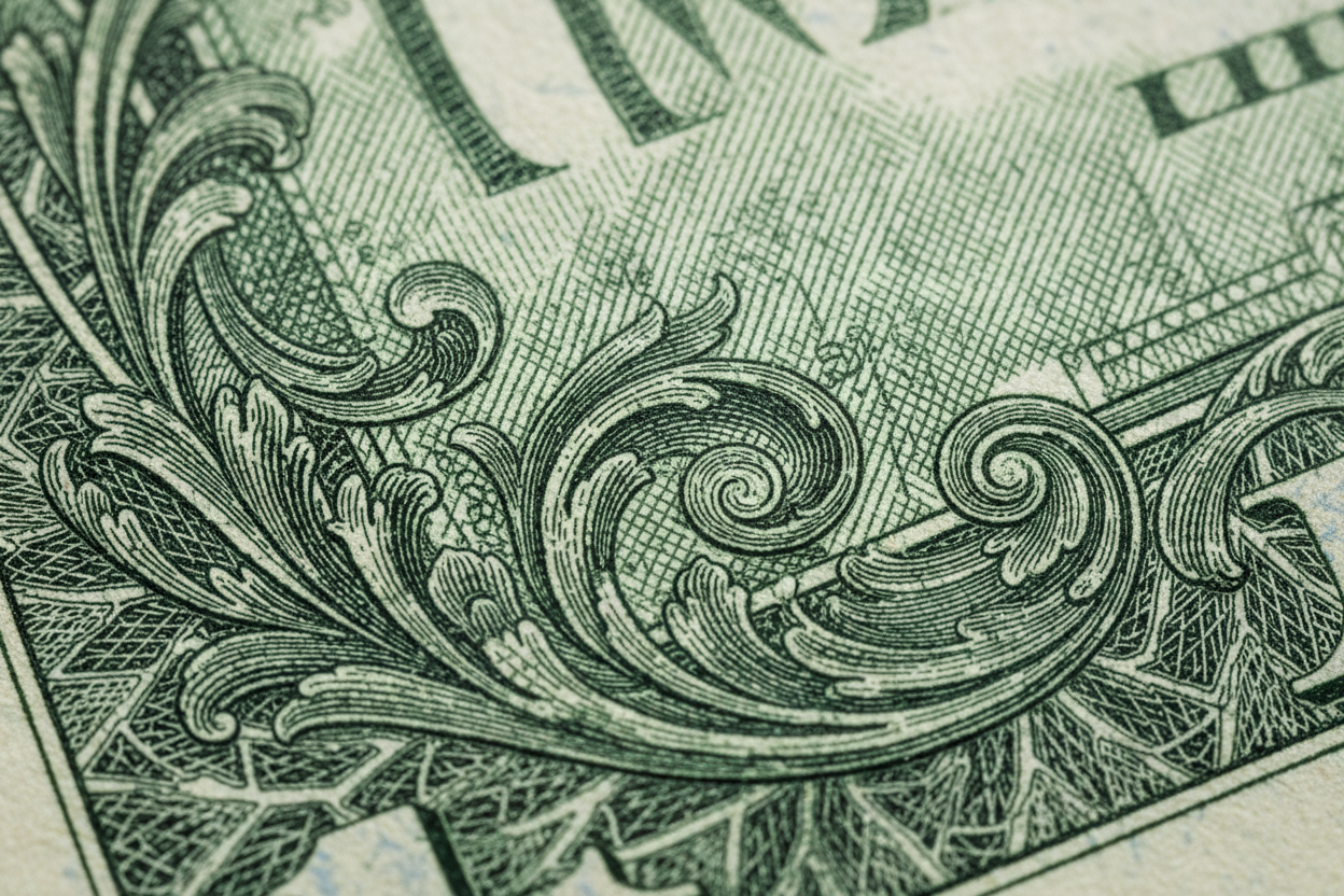 do not show a 1 or the ONE - do not show any denomiation