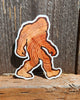 Woodgrain Sasquatch Vinyl Sticker