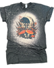Mystical Moon Moth + Mushroom Bleached Tee