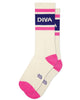 Diva Gym Crew Socks