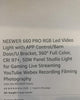 Neewer 660 Pro RGB LED Video Light 50W Panel with Barn Doors and U Bracket